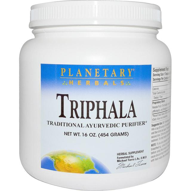 Planetary Herbals Erbe planetarie, Triphala, Polvere, 16 oz (454 g) on Productcaster.