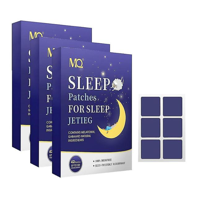 Lgigi 3 Box Sleep Patches Insomnia Sleep Aid Patch Decompression Improve Sleeping Plaster For Good Sleep At Home 126pcs on Productcaster.