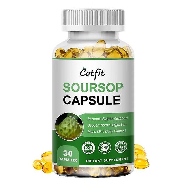 Sofirn Catfit Natural Plant Extract Capsule Emotional Health Sterilize Support and Aid Digestion Vegetarian Capsules 30pcs on Productcaster.