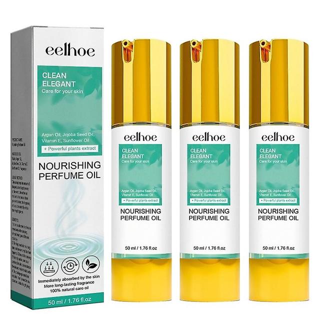 3 pz Olio Di Profumo Donne Fresco & Pulito Gratis Olio Nutriente Regali Per Le Donne 50 ml on Productcaster.