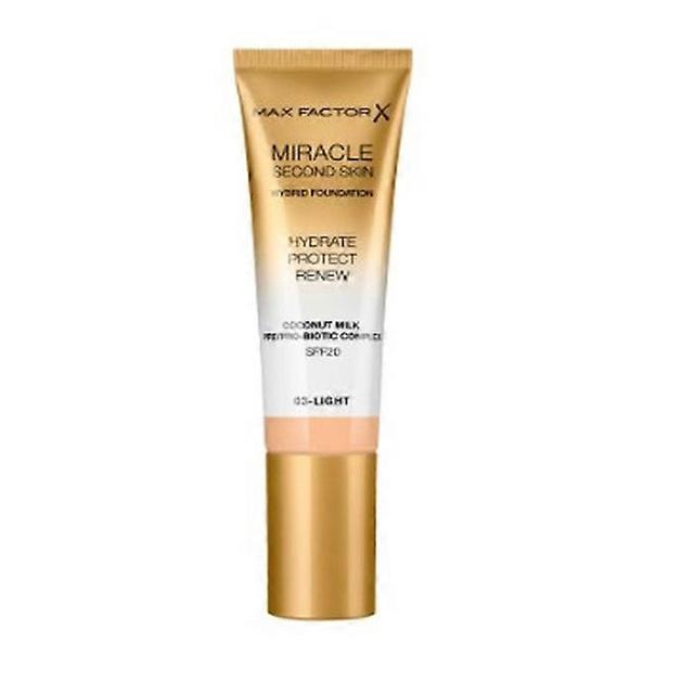 Max factor miracle second skin spf20 3 light 30ml on Productcaster.