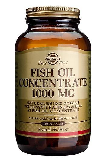 Solgar Fish Oil Concentrate 1000 mg Softgels, 120 on Productcaster.