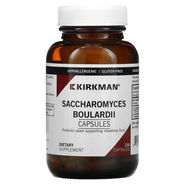 Kirkman Labs, Saccharomyces Boulardii, 100 Capsules on Productcaster.