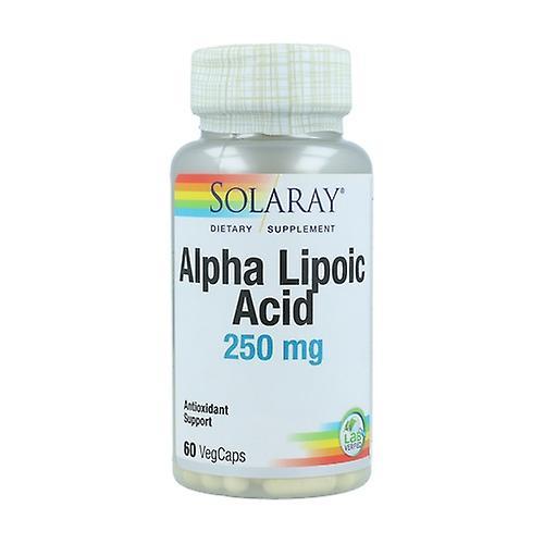 Solaray Alpha Lipoic Acid 60 capsules of 250mg on Productcaster.