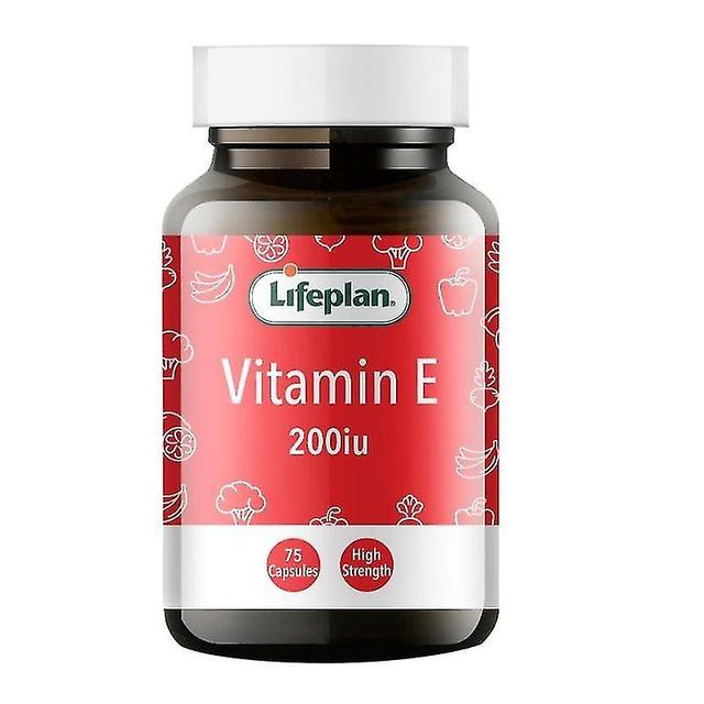 Life Plan Lifeplan Vitamin E 200iu Caps 75 (FA0111) on Productcaster.