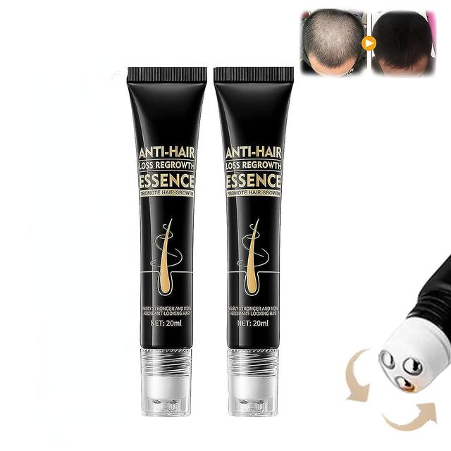 Mamusk Biotiini Hair Growth Roll-on Massage Essence, Biotiini Hiusten kasvu eteerinen öljy, Biotiini Hiusten kasvu eteerinen öljy naisille 2 Pcs on Productcaster.