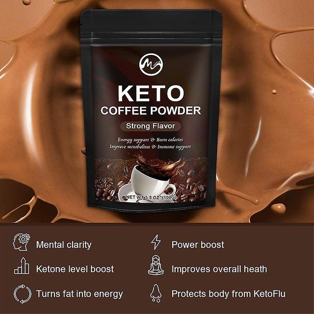 Tib Minch Keto Coffee Slimming Item Refreshing Low Calorie Appetite Suppression Instant Burning Fat Refresh Brain For Women Man 50g on Productcaster.