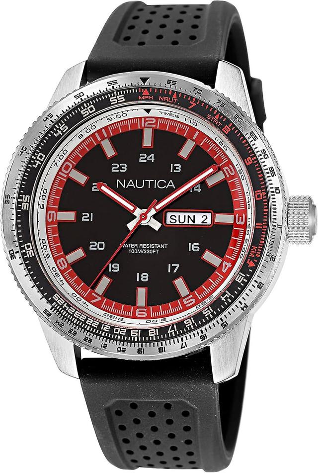 Nautica Herrenuhr NAPP39S22 Schwarz on Productcaster.