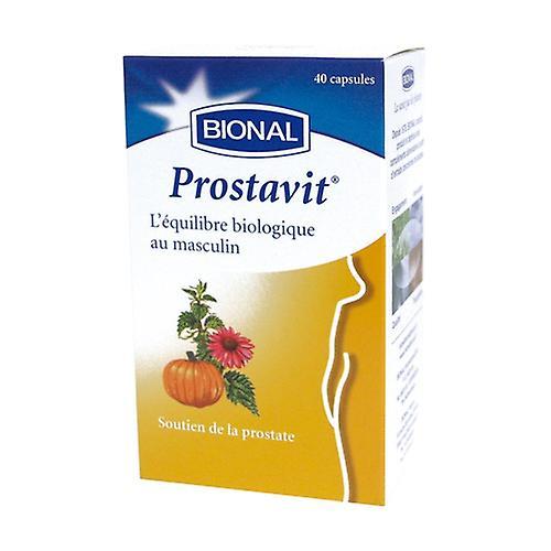 Bional Prostavit 40 capsules on Productcaster.