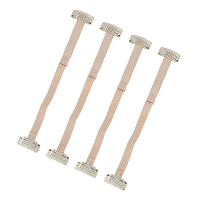 Aespa 4pcs Face Lift Bänder mit Clip Frauen Verstellbarer elastischer Facelifting-Riemen Patch für Haar Weiß on Productcaster.