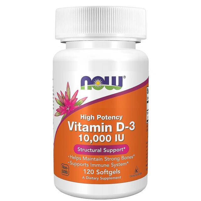 Vitamin D-3 10,000 Iu 120 Softgels on Productcaster.