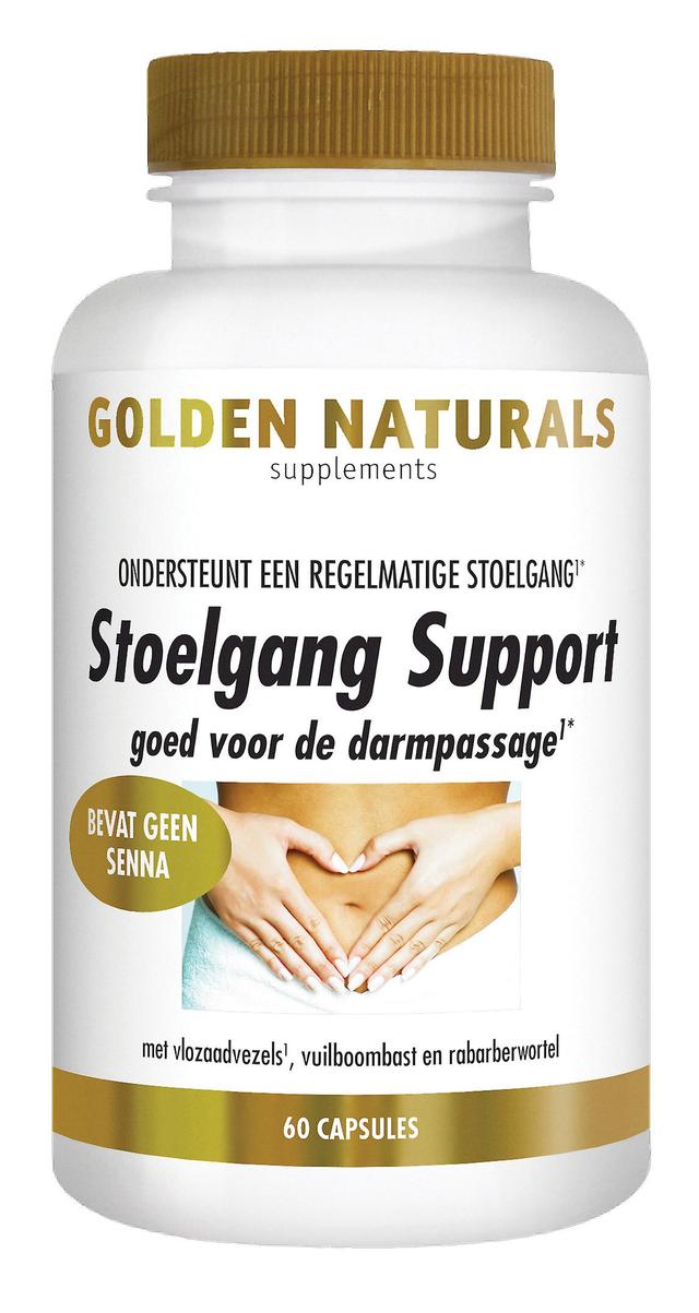 Golden Naturals Bowel Support (60 vegan capsules) on Productcaster.