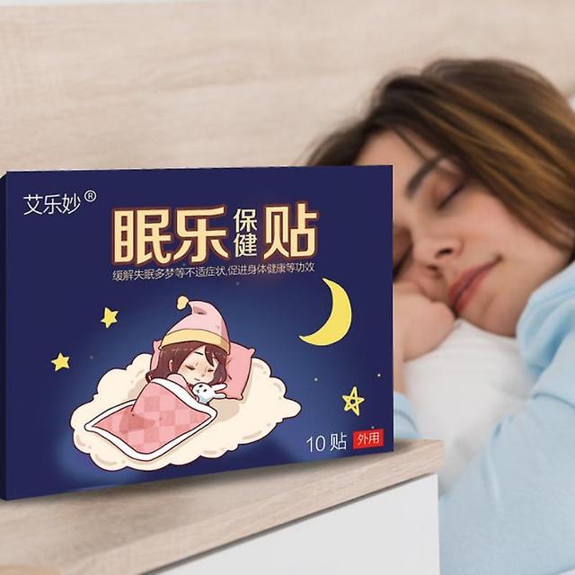 10pcs/box Improve Sleep Patch Anxiety Essential Oil Relieve Headache S on Productcaster.