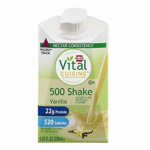 Hormel Oral Supplement Vital Cuisine 500 Shake Vanilla Flavor 8.45 oz. Container Carton Ready to Use, Count of 27 (Pack of 1) on Productcaster.