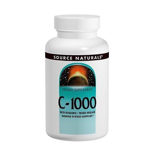 Source Naturals Bron Naturals C-1000, 1000 mg, 100 Tabs (Verpakking van 6) on Productcaster.