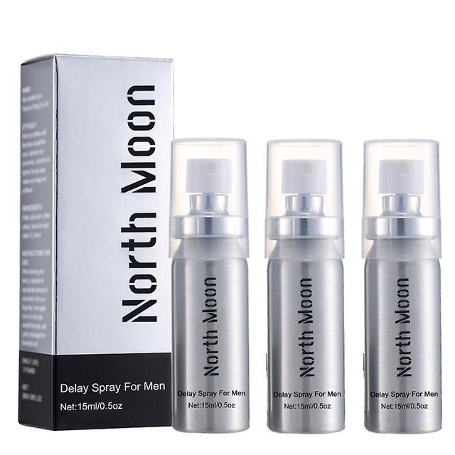 North Moon Men's Care Spray Stärkung des Männerkörpers Stimuliert die Vitalität und erhöht die Ausdauer Externe Wartungsmassage Ätherisches Öl 3PCS on Productcaster.