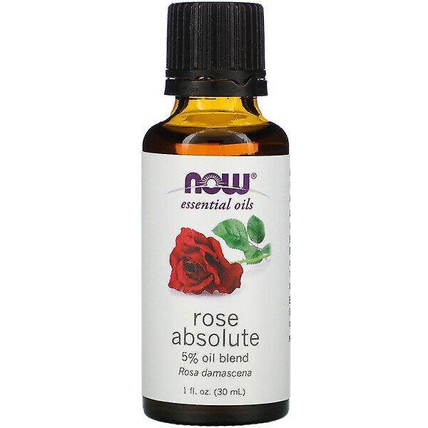 Now Foods, eteeriset öljyt, Rose Absolute, 1 fl oz (30 ml) on Productcaster.