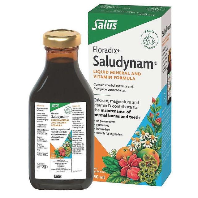 Floradix Saludynam Liquid Formula 250ml on Productcaster.