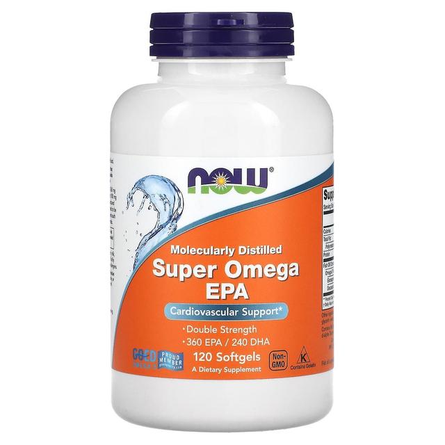 NOW Foods, Super Omega EPA, 120 pehmeää geeliä on Productcaster.