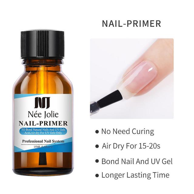 Luluzhu Base Glue Nail Adhesive Reinforcement Binder Balance Liquid Match Agent Desiccant 15ml on Productcaster.