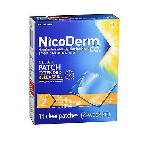 The Honest Company Nicoderm Cq Paso 2 Parches transparentes, 14 mg, 14 unidades (paquete de 1) on Productcaster.