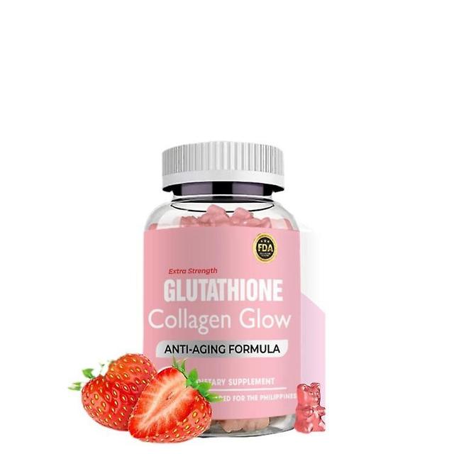 Sunset Glutathione Collagen Gummies, Glutathione Collagen Glow Gummies for Dark Spot, Collagen Glutathione Whitening Gummies 4pcs on Productcaster.