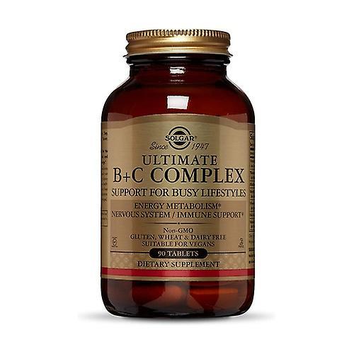 Solgar Ultimate B+C Complex 90 tablets on Productcaster.