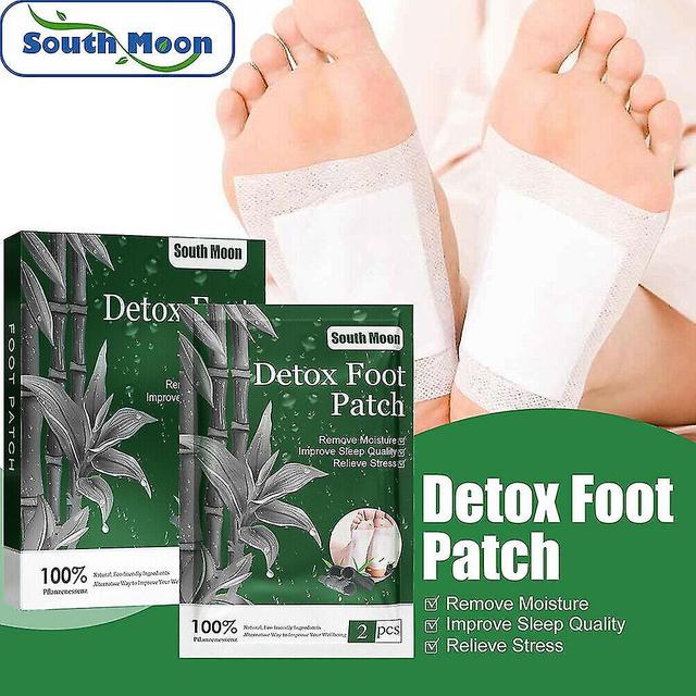 Natural Herbal Detox Foot Patches Pads Toxinas Corporais Pés Emagrecimento Limpeza Profunda-20pcs on Productcaster.