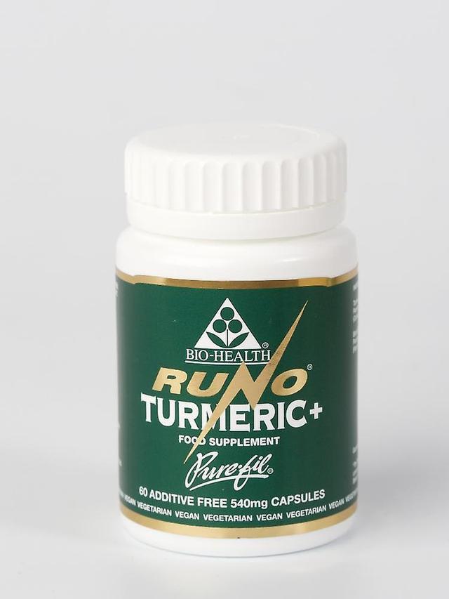 Bio Health Bio-gezondheid runo kurkuma + 60's on Productcaster.