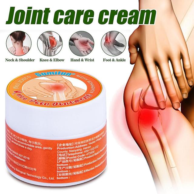 Bestener 1/2pcs 10g Natural Herbal Extract Knee Pain Ointment Multipurpose Joint Muscle Pain Relief Body Care Cream 1Pc on Productcaster.