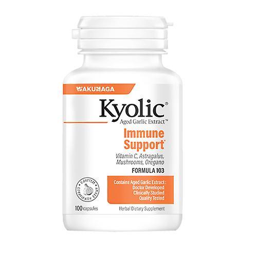 Kyolic KYOLIC Extracto de Ajo Envejecido Fórmula Inmune 103, 100 Cápsulas (Pack de 2) on Productcaster.