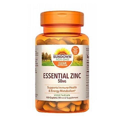 Sundown Naturals Zinc Gluconate,50 mg ,100 tabs (Pack of 1) on Productcaster.