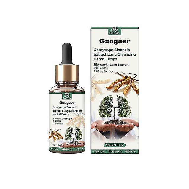 Cordyceps Sinensis Extract Lung Clearing Drops Clean Breathe on Productcaster.