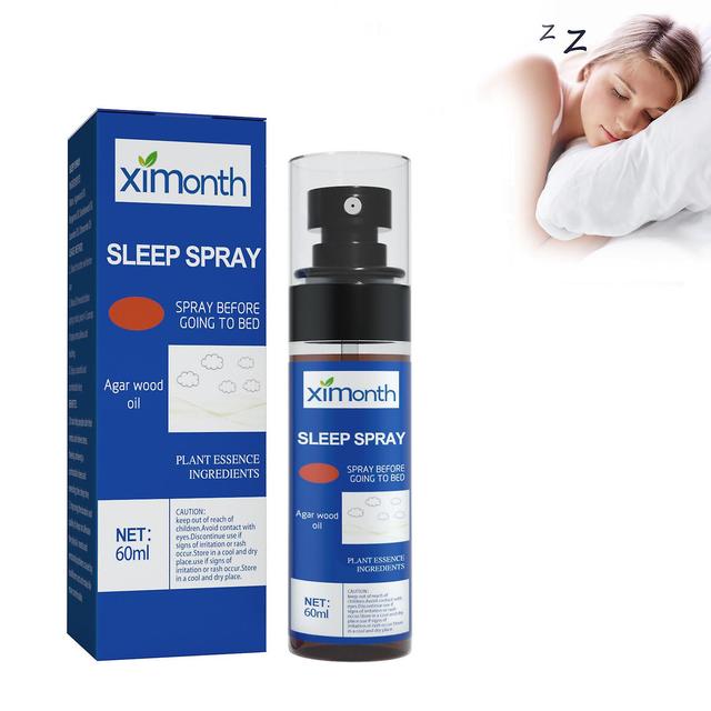 60ml Sleep Spray For Good Sleeping Plant Fragrance Refreshing Smell Sleep Spray For Improving Nighttime Sleep Quality on Productcaster.