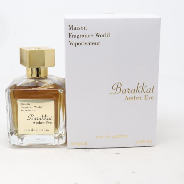 Barakkat Ambre Eve von Fragrance World Eau de Parfum 3.4oz Spray Neu mit Box 3.4 oz on Productcaster.