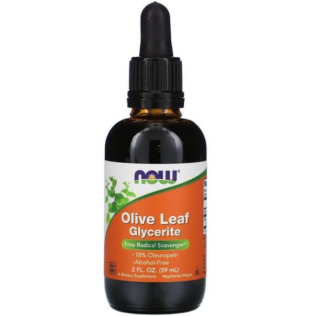 Now Foods, Olive Leaf Glycerite, 2 fl oz (59 ml) on Productcaster.