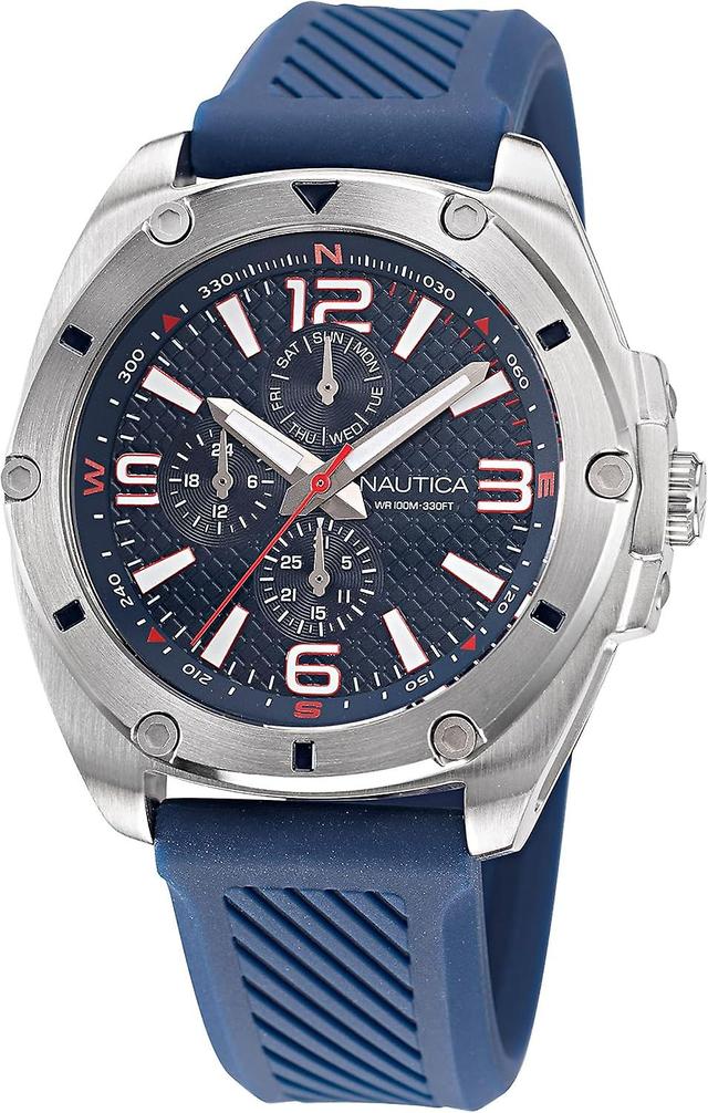 Nautica Herrenuhr NAPTCS224 Blau on Productcaster.