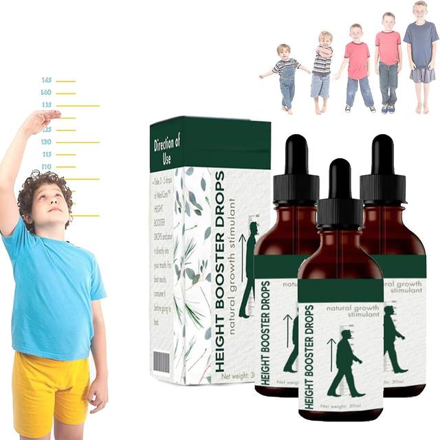 Height Growth Oil - Premium Peak Height Growth Supplement For Kids & Teens To Grow Taller Naturally - Height Growth With Bone Support Complex 3pcs ... on Productcaster.