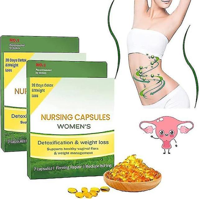 Ultraslim Natural Detox Slimming Capsules,Ultraslim Detox Capsules,Instant Anti-Itch Detox Tighten and Nourish Vagina for Women 14pcs on Productcaster.