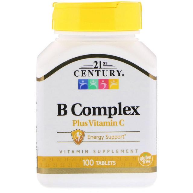 21st Century, B Complex Plus Vitamin C, 100 Tablets on Productcaster.