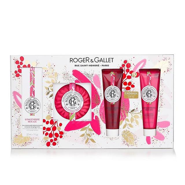 Roger & Gallet Gingembre rouge kiste - 4stk on Productcaster.