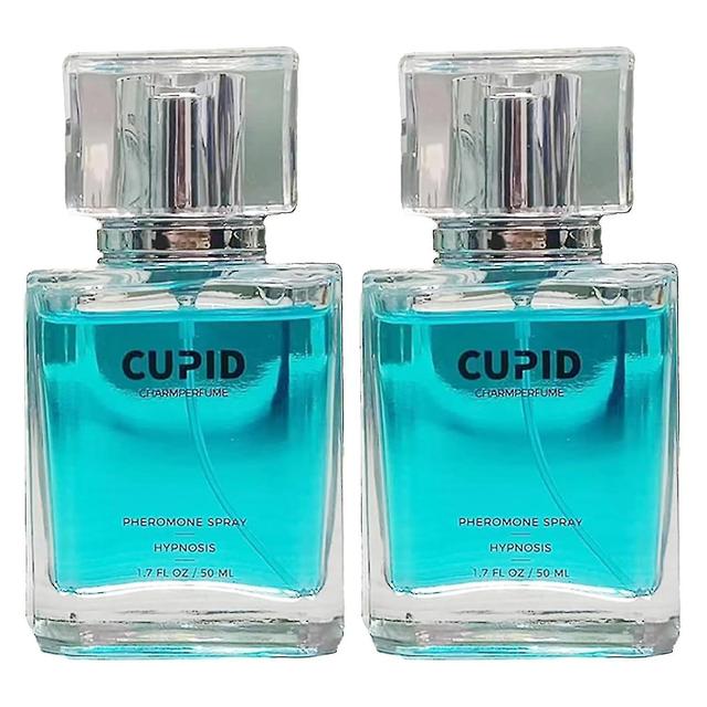 Toilette Cupidon Charm infusée de phéromones pour hommes - Cupidon Cologne pour hommes, Cupidon Hypnosis Cologne parfums pour hommes 2pcs on Productcaster.