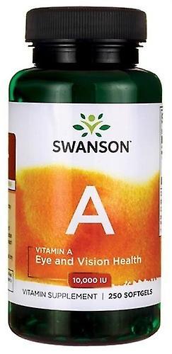 Swanson vitamín A 250 mäkké kapsuly on Productcaster.