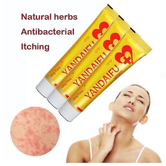 Bingfuchun - Antibacterial Cream With Sulfur, 8 Pieces, Yandaifu, Handmade, Chinese Herbs, Natural Restraint, No Box on Productcaster.