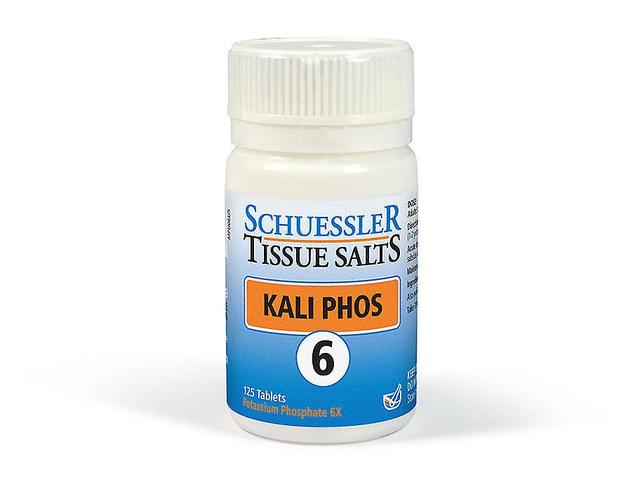 Schuessler 6 kali phos 125 tablets on Productcaster.