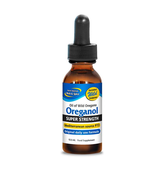 North American Herb & Spice Nordamerikanske urt & krydderi oreganol super styrke p73. 13.5ml on Productcaster.