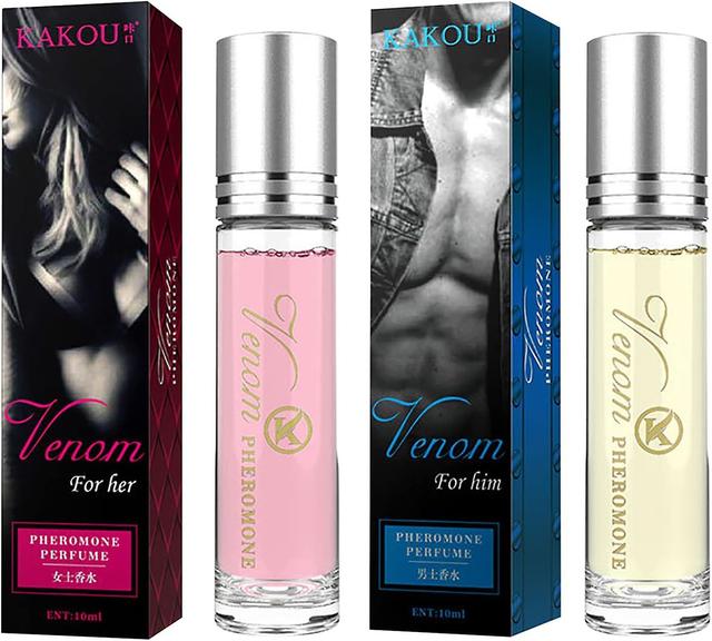 Pheromone für Männer und Frauen, Roll-on Pheromone ätherisches Öl Parfüm Cologne, Sexy Roll-on Pheromone für Männer und Frauen, 10ml 2PCS on Productcaster.