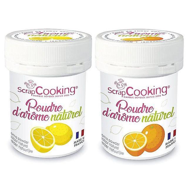 ScrapCooking Natural flavour powder 15 g x 2 - lemon & orange on Productcaster.