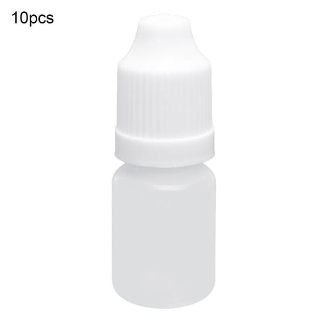 10pcs 15ml Mini Empty Plastic Squeezable Liquid Eye Drops Refillable Bottle on Productcaster.