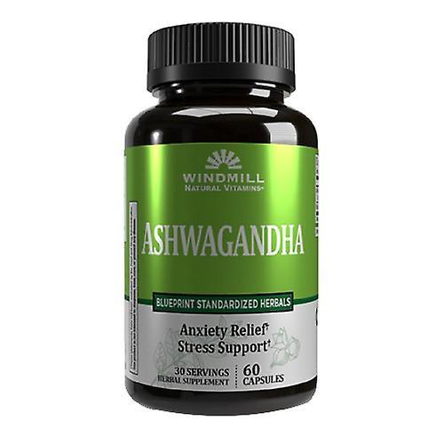 Windmill Health Aswagandha, 1100 Mg, 60 Capsules (Pak van 1) on Productcaster.